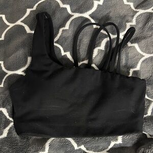 Black Women's Strappy Top